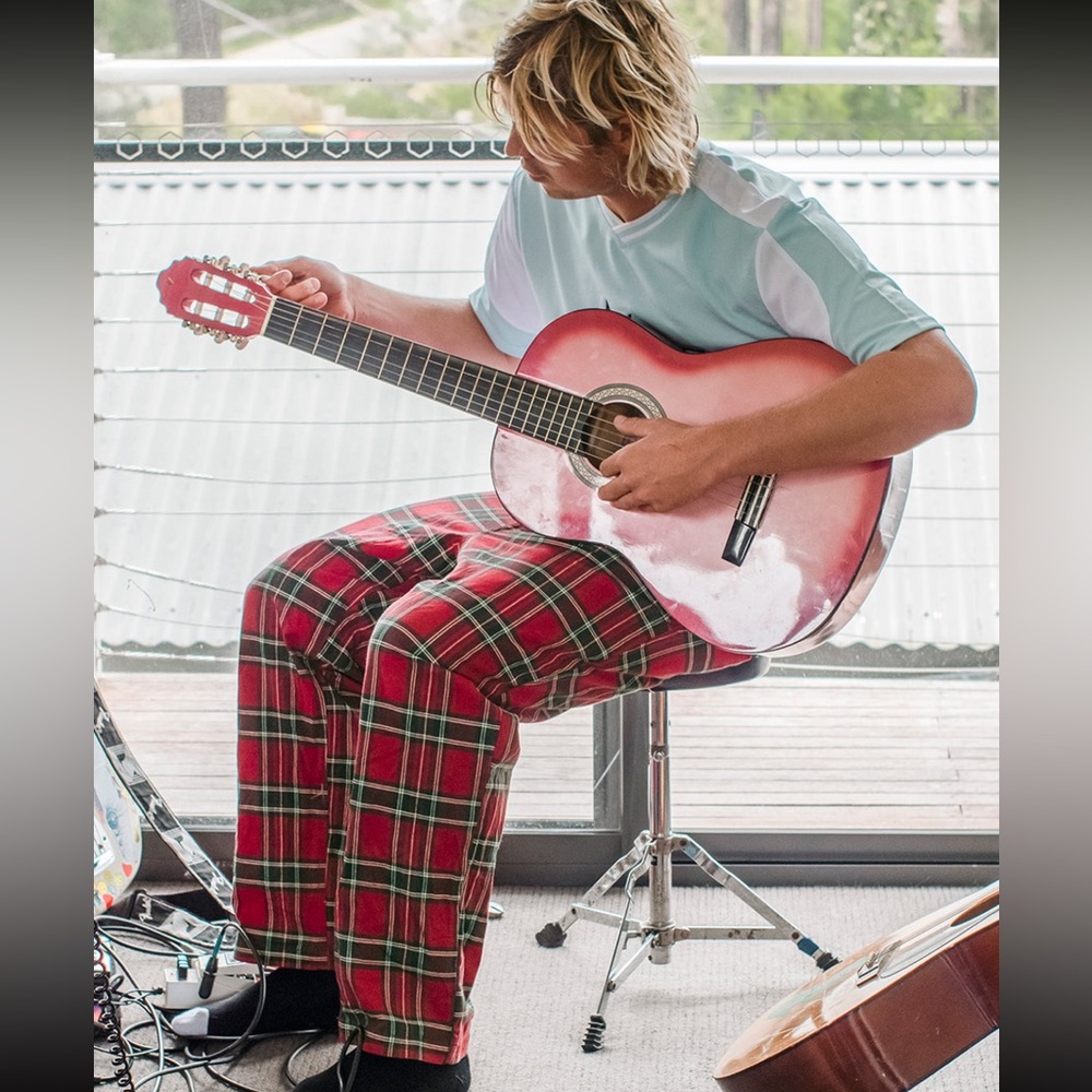 Volcom Entertainment Noa Deane Pants-Plaid.